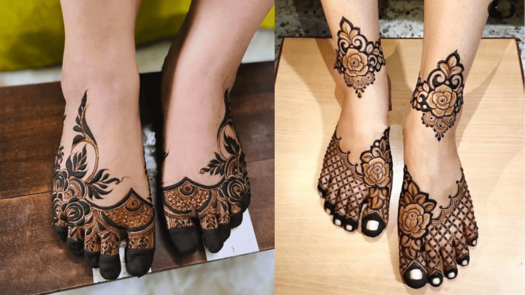 Mehndi Design Legs