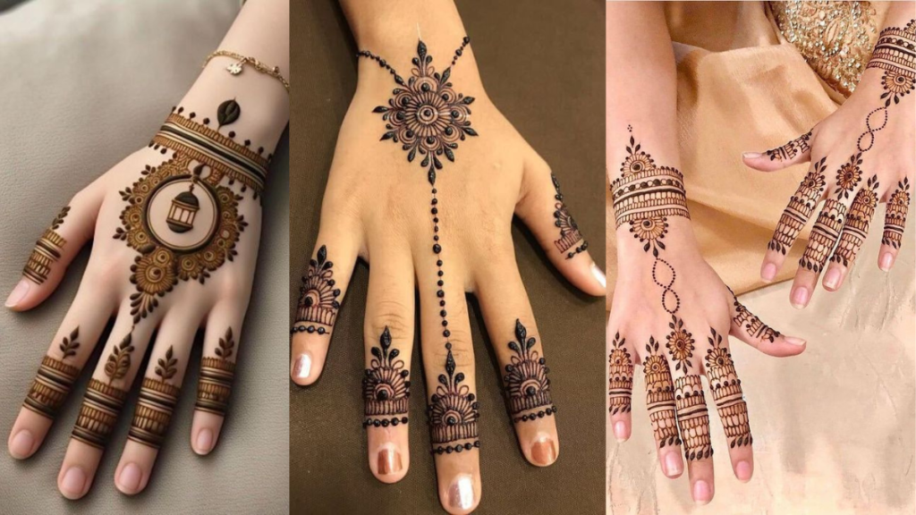 Mehandi Simple Designs