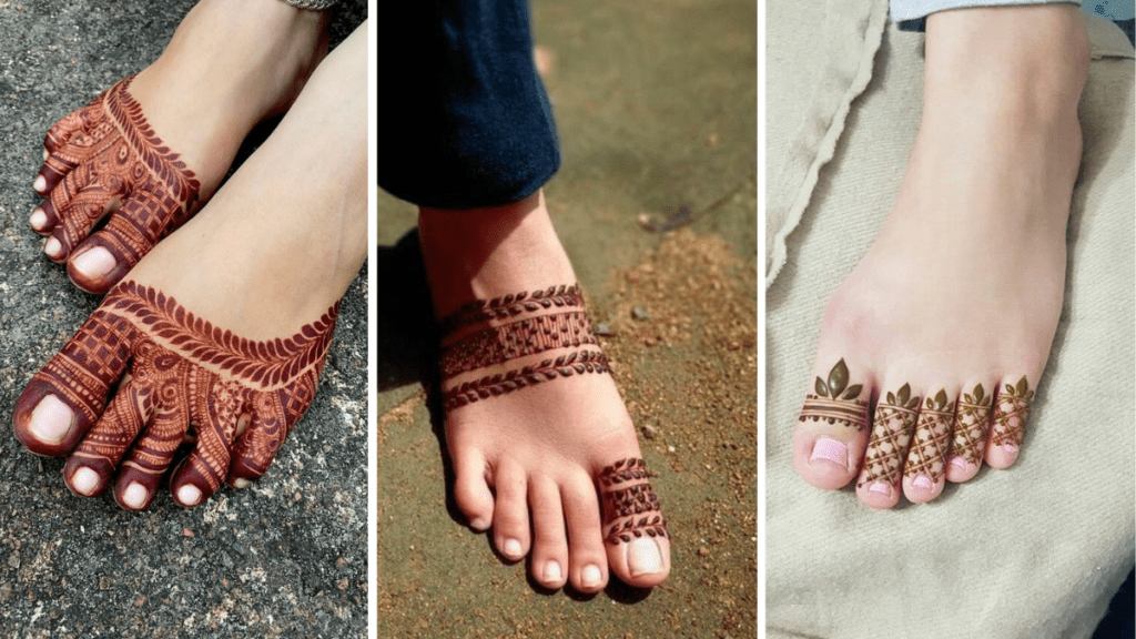 Pair Mehndi Designs