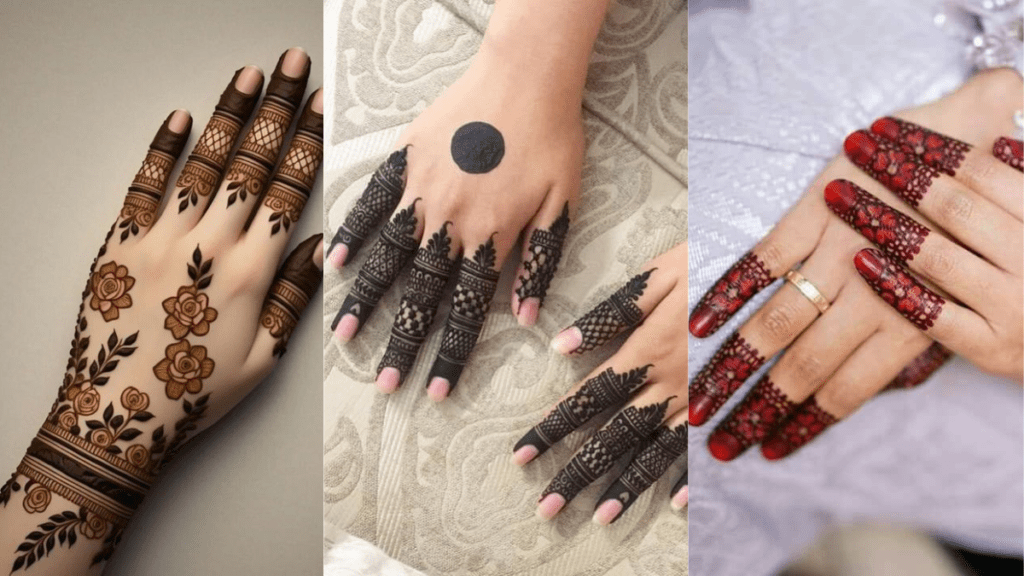 Fingers Mehndi Designs