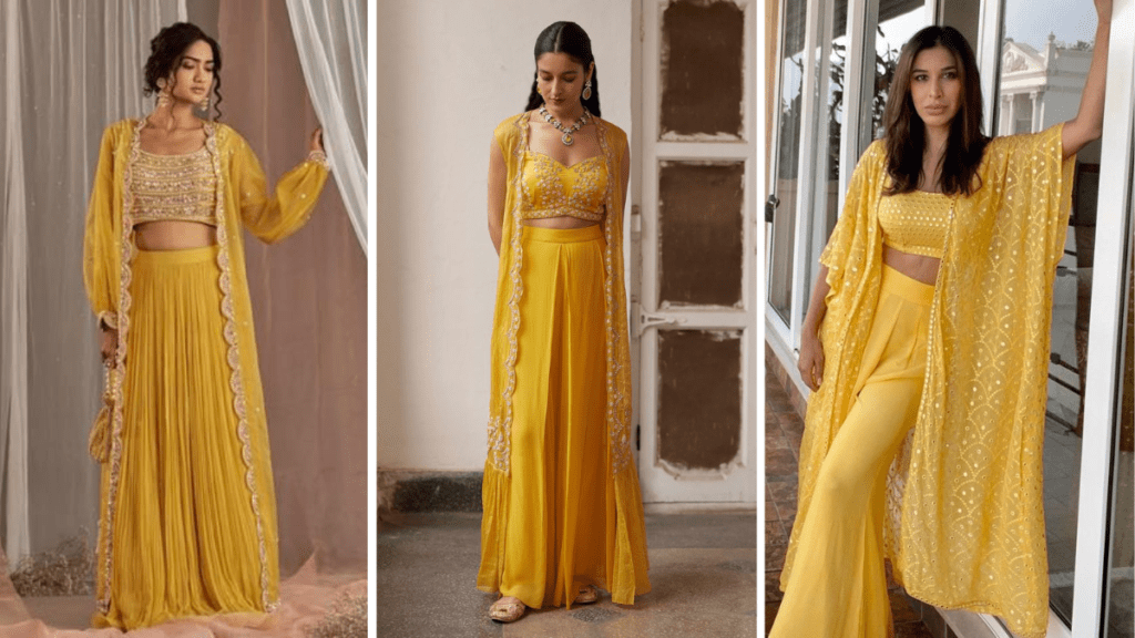 Haldi Look