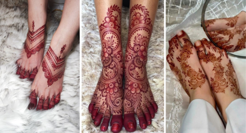 Pair ki Mehndi Designs