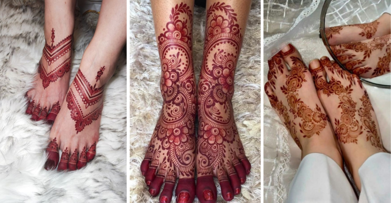 Pair ki Mehndi Designs