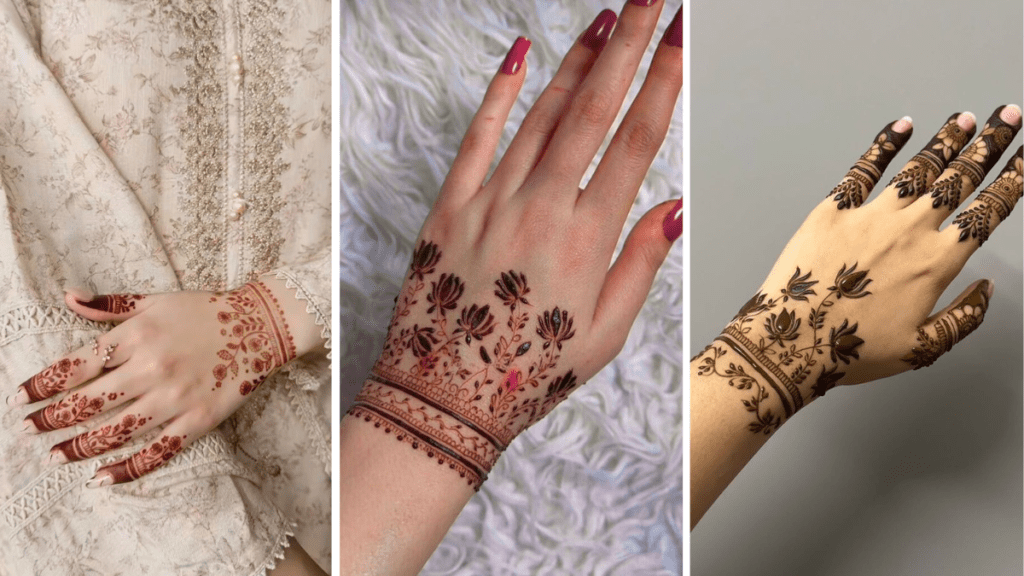Engagement Mehndi Design