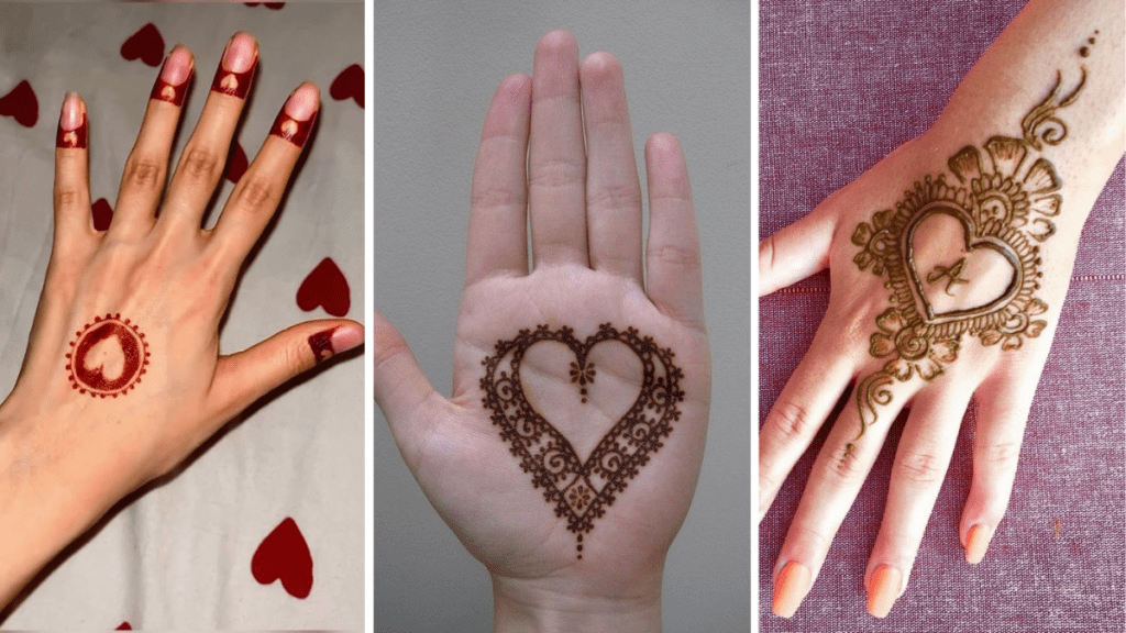 Cute Small Mehndi Designs