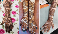 Rose Dubai Mehndi Design