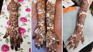 Rose Dubai Mehndi Design