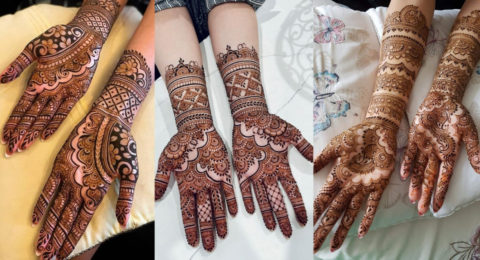 Simple Mehndi Designs for Girls
