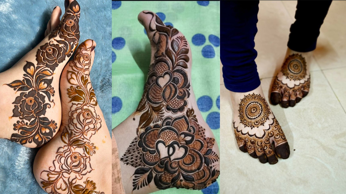 Mehndi Designs Foot Simple