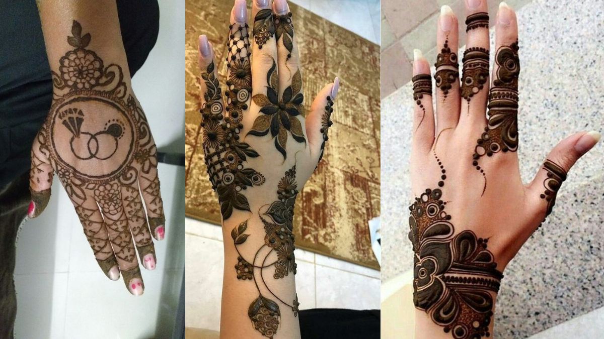 Short Mehndi Designs