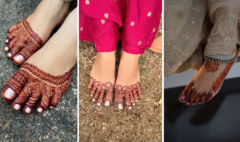 Pair ka Mehandi Design