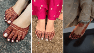 Pair ka Mehandi Design