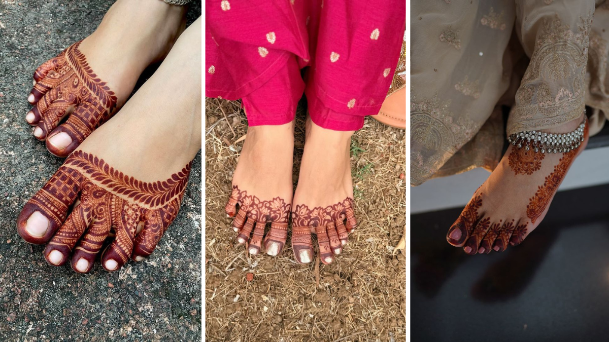 Pair ka Mehandi Design