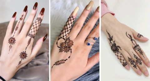 Finger Mehndi Designs