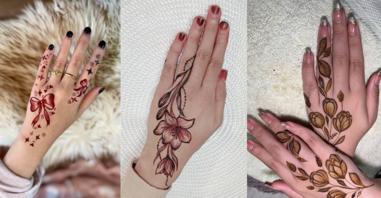 Short Mehndi Design New
