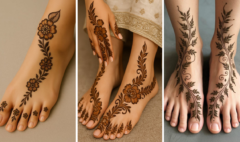 Mehndi Designs Leg