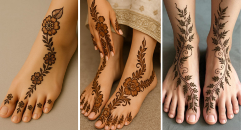 Mehndi Designs Leg