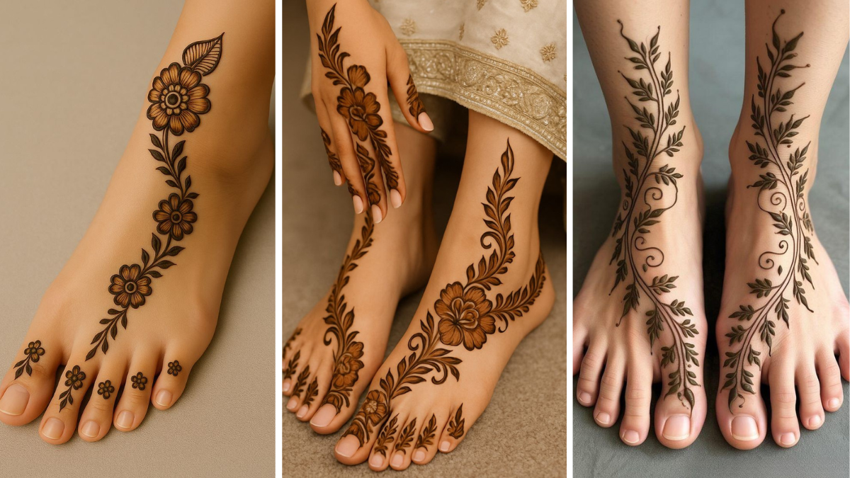 Mehndi Designs Leg