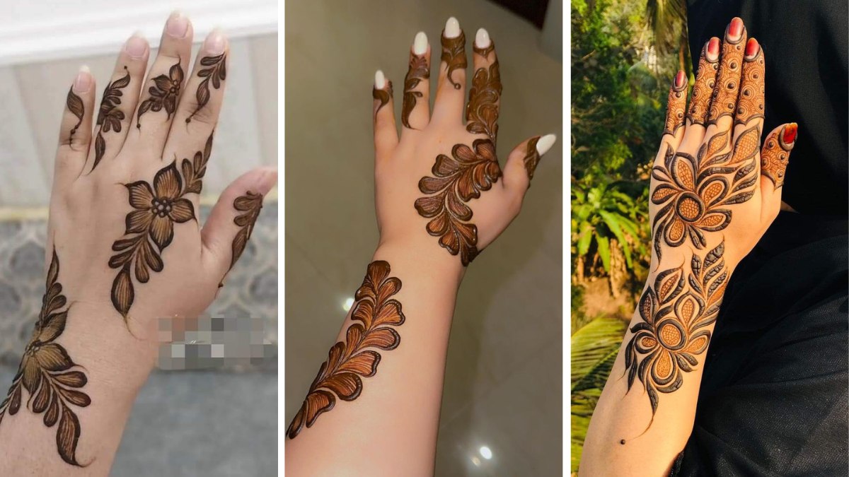 Simple Mehendi Designs