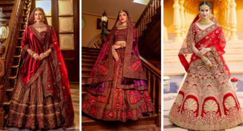 Royal Red Bridal Lehenga