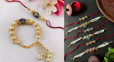 Beads Rakhi Designs