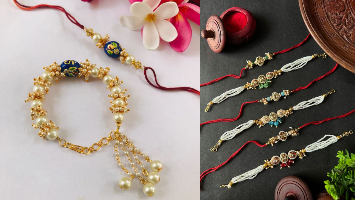 Beads Rakhi Designs