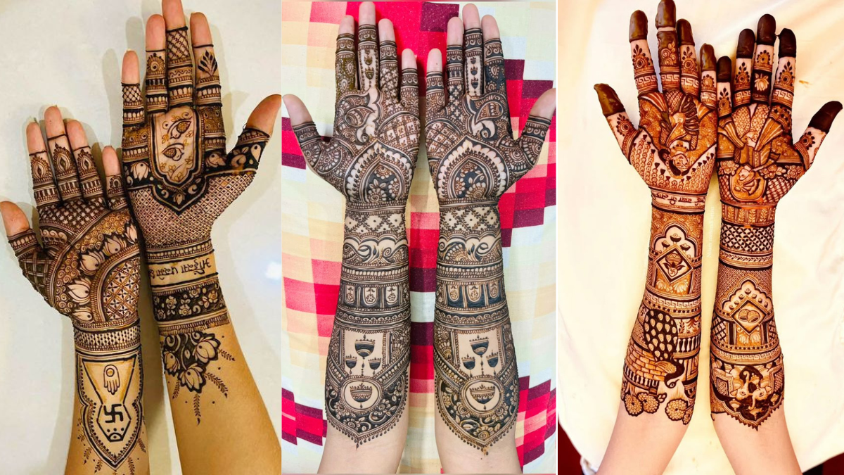 Simple Full Hand Mehndi Designs
