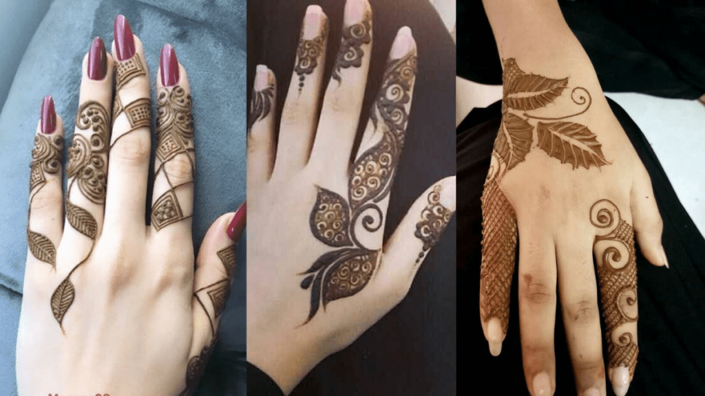 Fingers Mehndi Designs