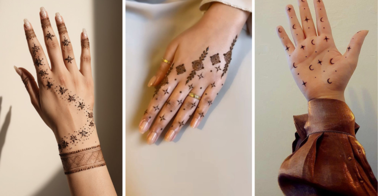 Cute Small Mehndi Designs
