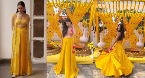 New Haldi Dress
