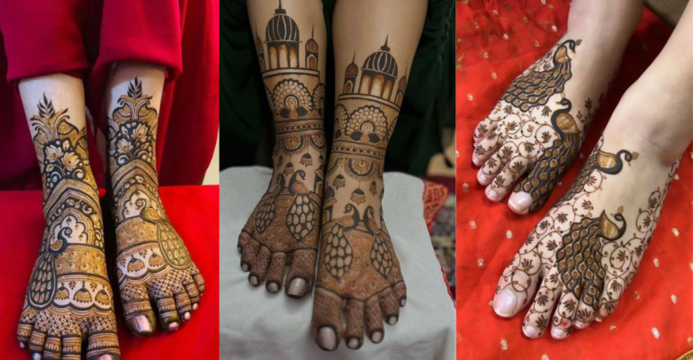 Mehndi Design Foot