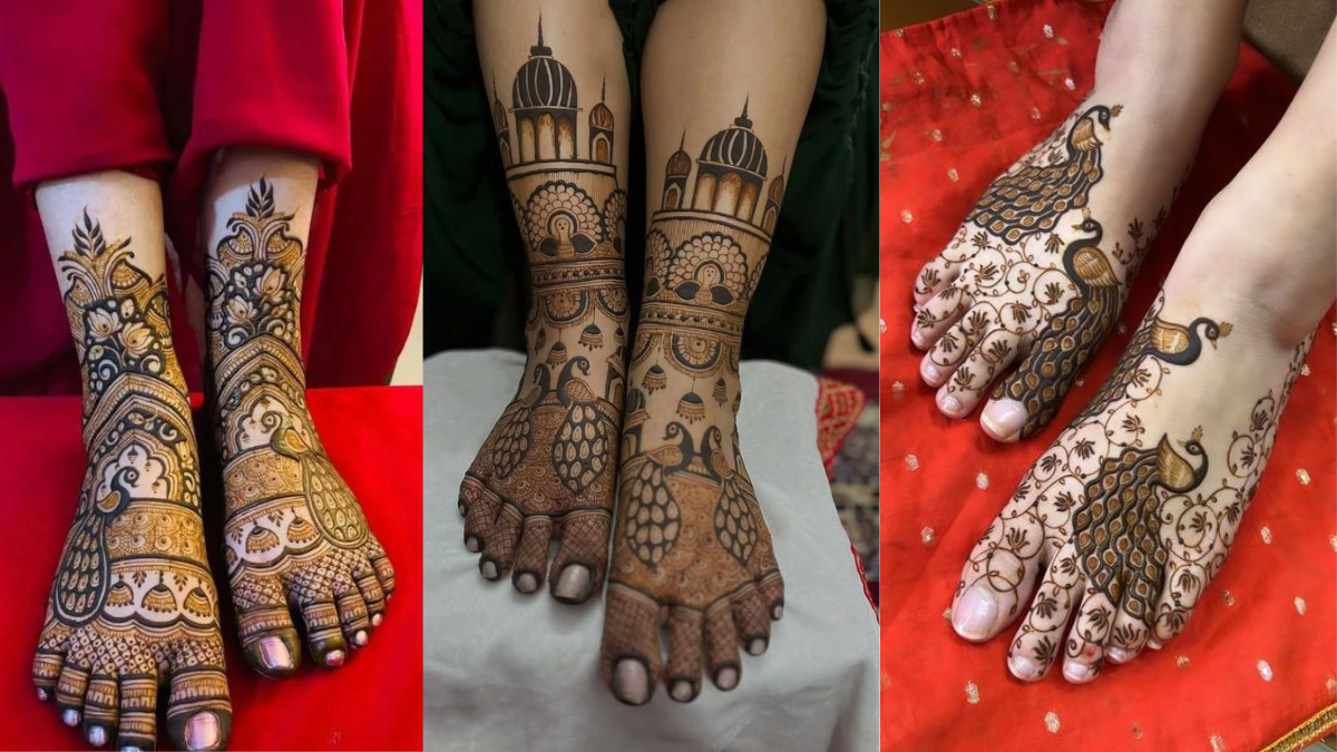 Mehndi Design Foot