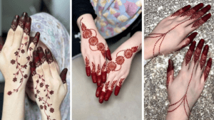 Easy Palm Mehndi Design