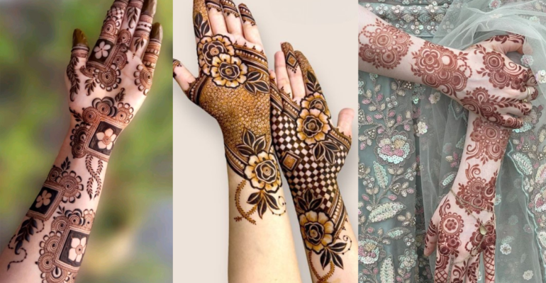 Gambar Henna Simple