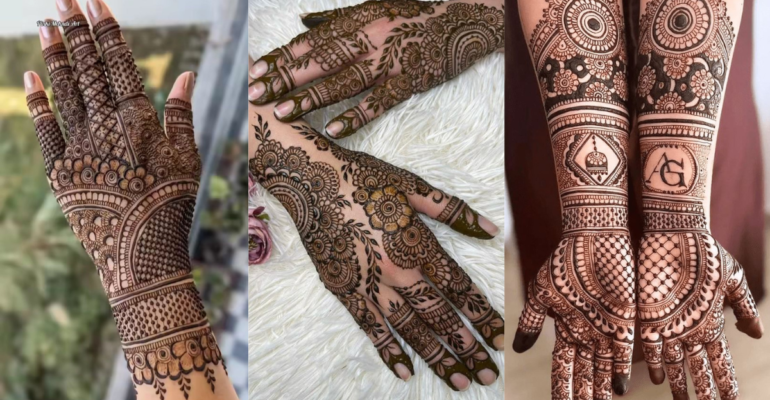 Mehndi Back Design