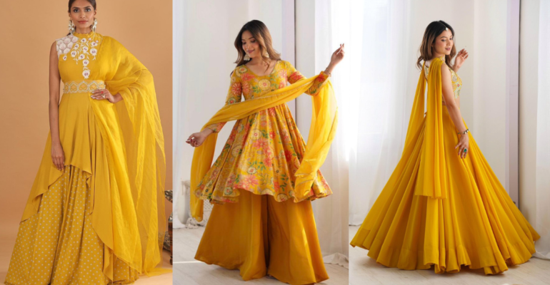 Haldi Outfits for Wome