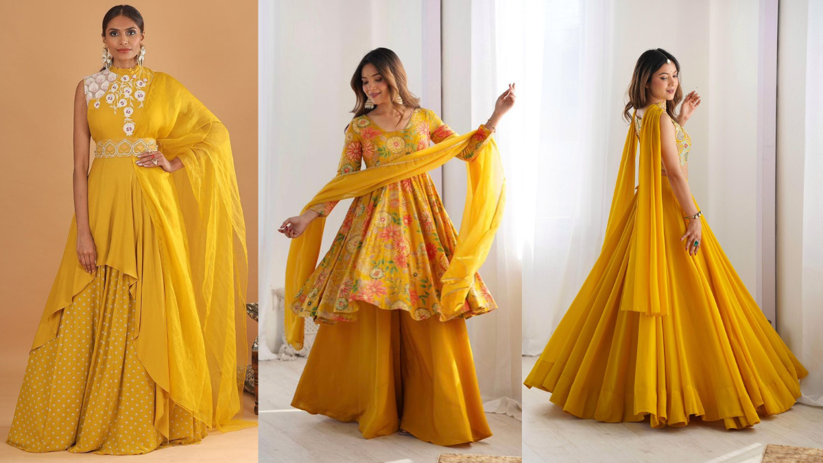 Haldi Outfits for Wome