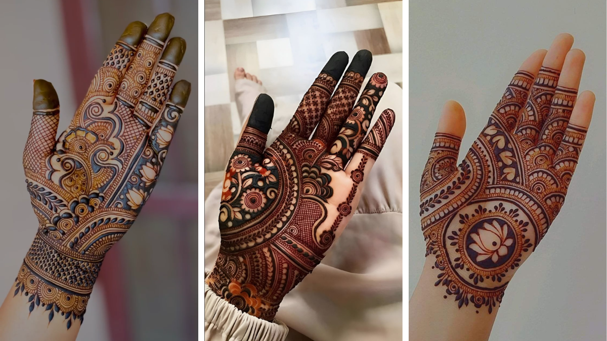 Minimal Mehendi Design