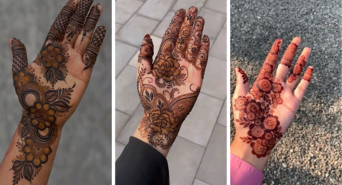 Small Aesthetic Henna Designs