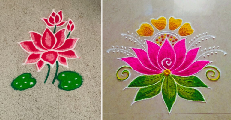 Traditional Rangoli Design