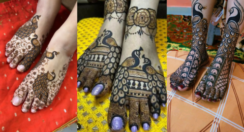 Mehndi Design Legs