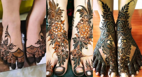 Pair Ki Mehndi Design