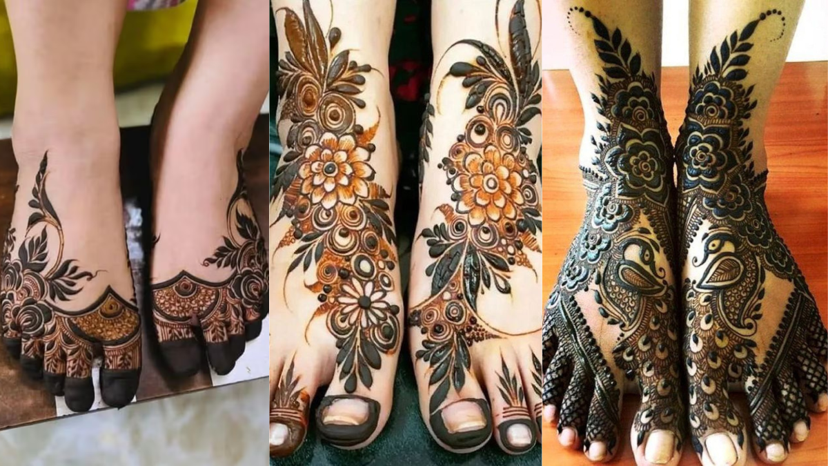 Pair Ki Mehndi Design