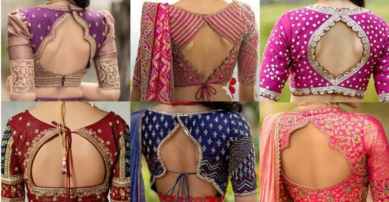 Lehenga Blouse Design Back
