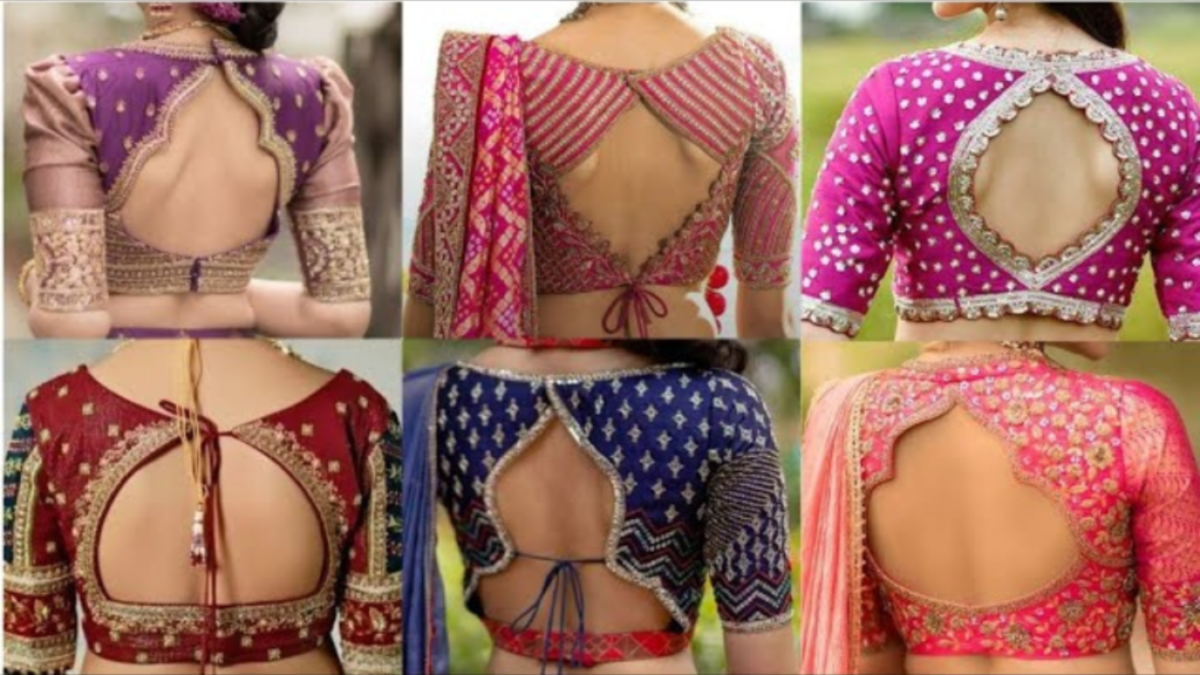 Lehenga Blouse Design Back
