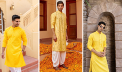 Groom Haldi Dress