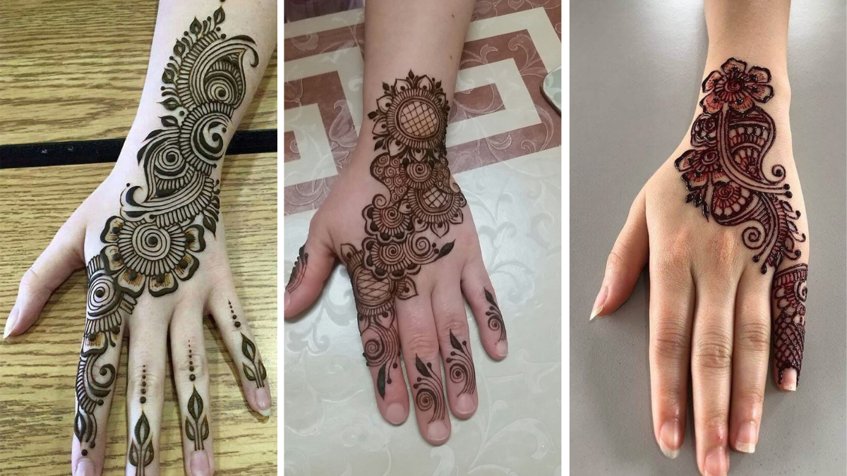 Mehndi Design Right Hand