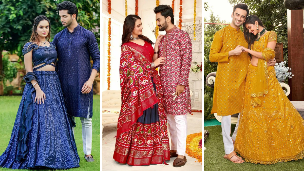 Matching Dress for Couple Indian
