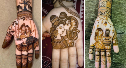 Sawan Festival Mehndi Design