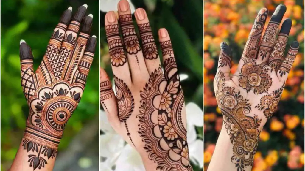 Teej Festival Mehndi Designs : तीज के लिए नवीनतम मेहंदी डिज़ाइन सरल पारंपरिक और स्टाइलिश पैटर्न हाथों को सजाएं!